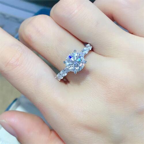 2 Carat Moissanite Ring 